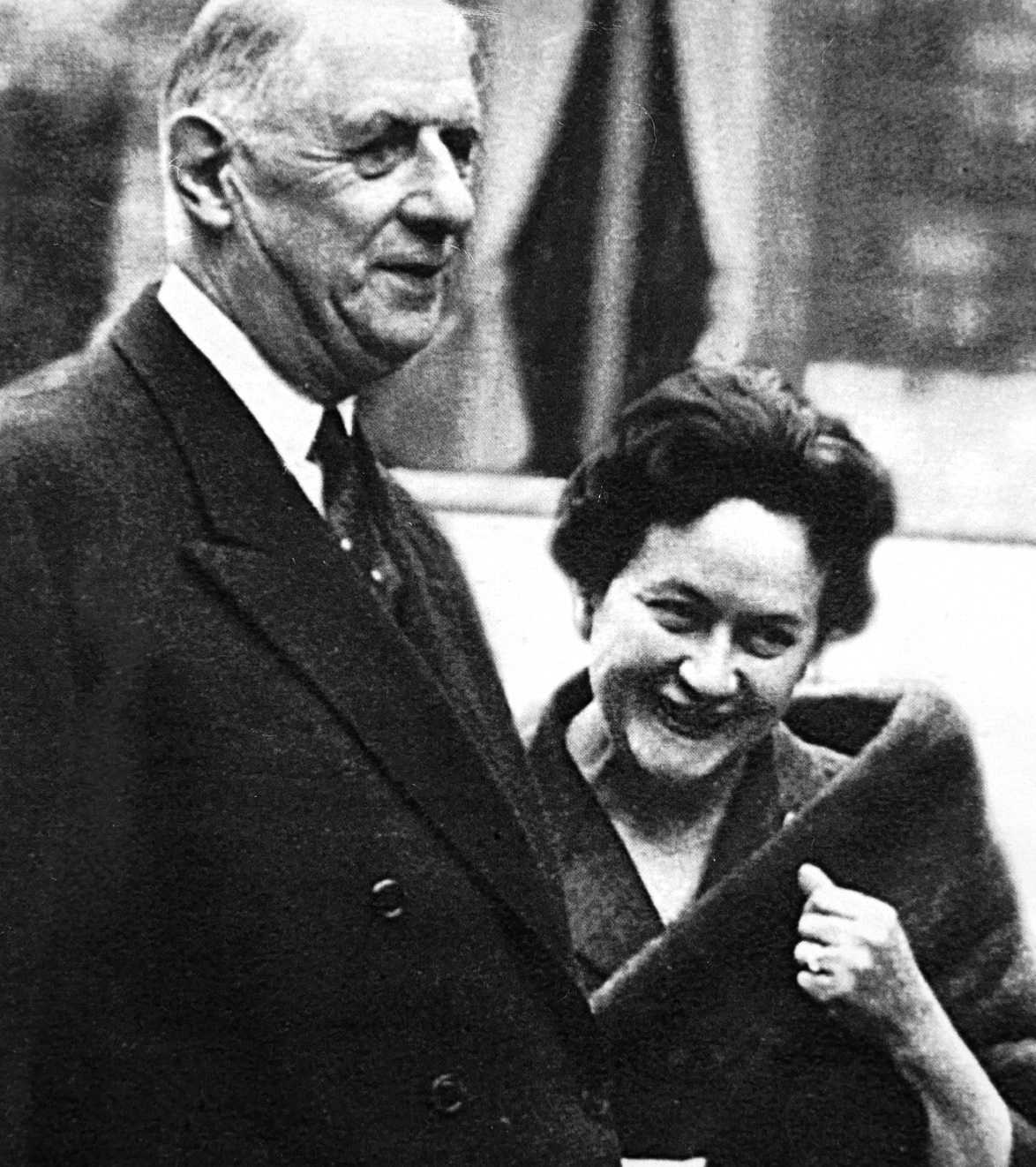Yvonne et Charles de Gaulle