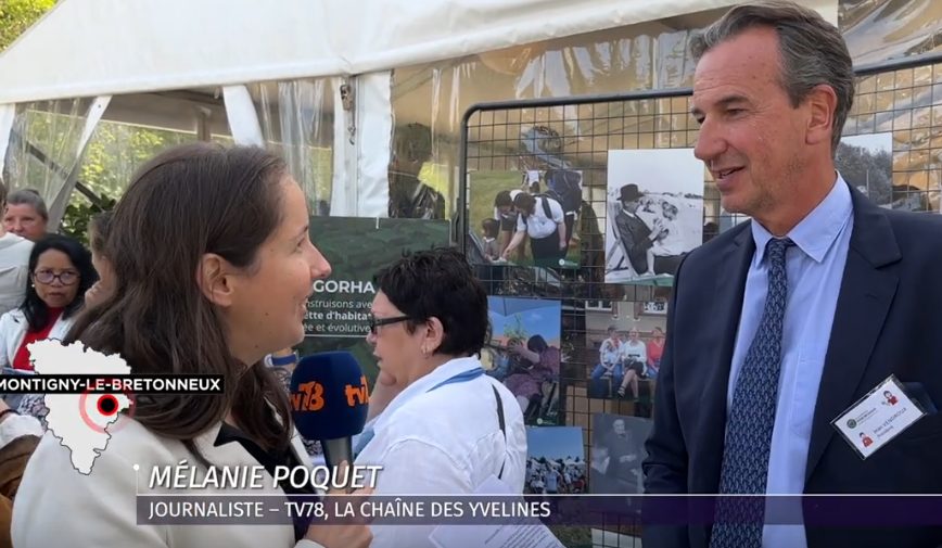 TV 78 - 1ere pierre de la société 100% inclusive